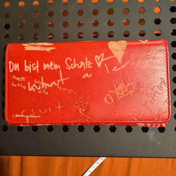 Handbags - Balenciaga AJ Blackout Graffiti wallet
